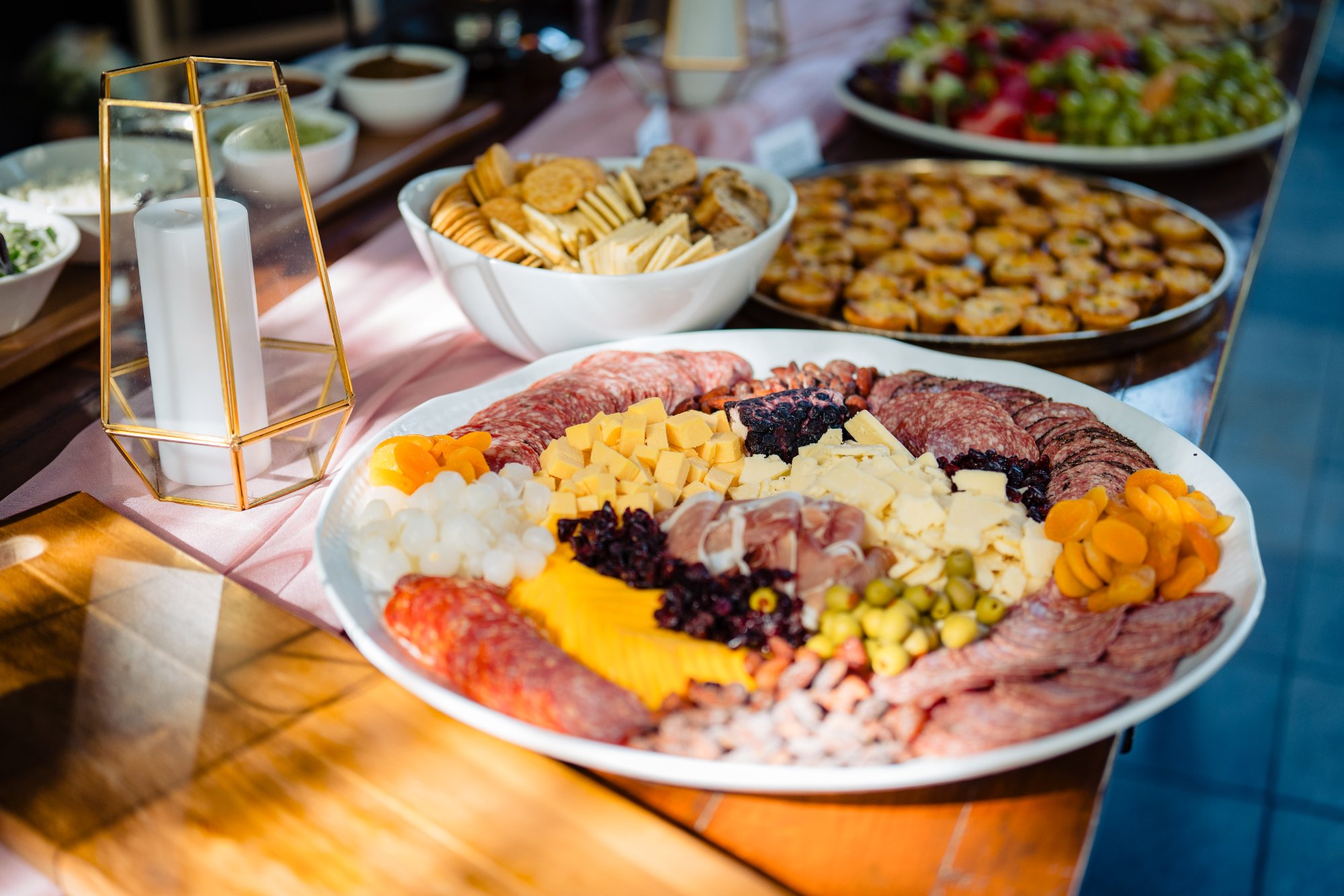 Artisan charcuterie board