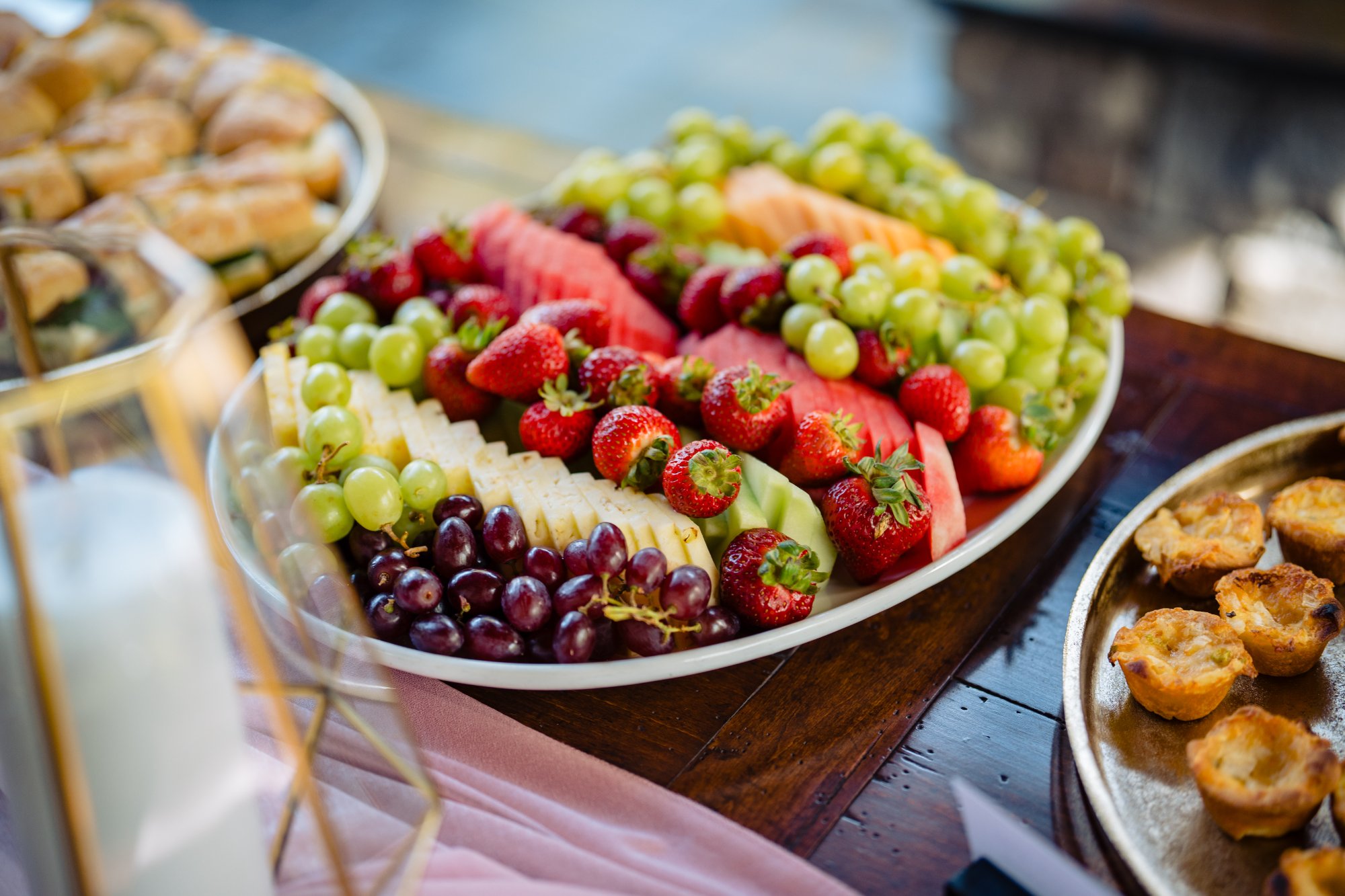 Fresh fruit platter