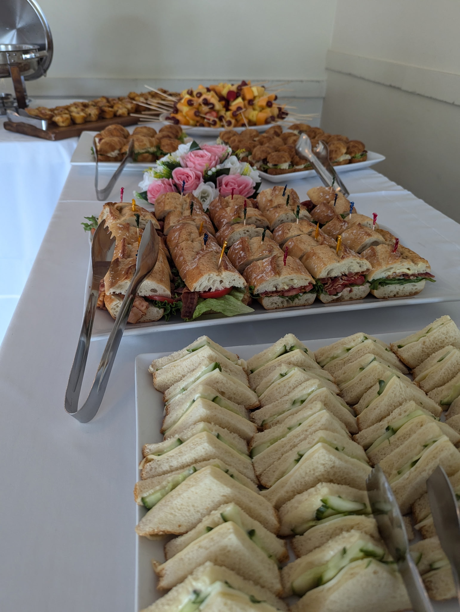Sandwich platters for event